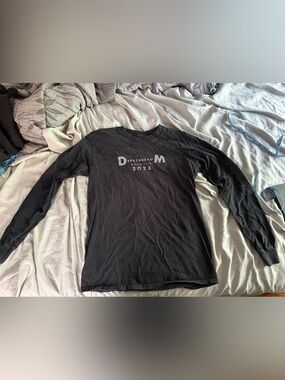 Official Depeche Mode Memento Mori World Tour 2023 Long Sleeve Shirt Sz S